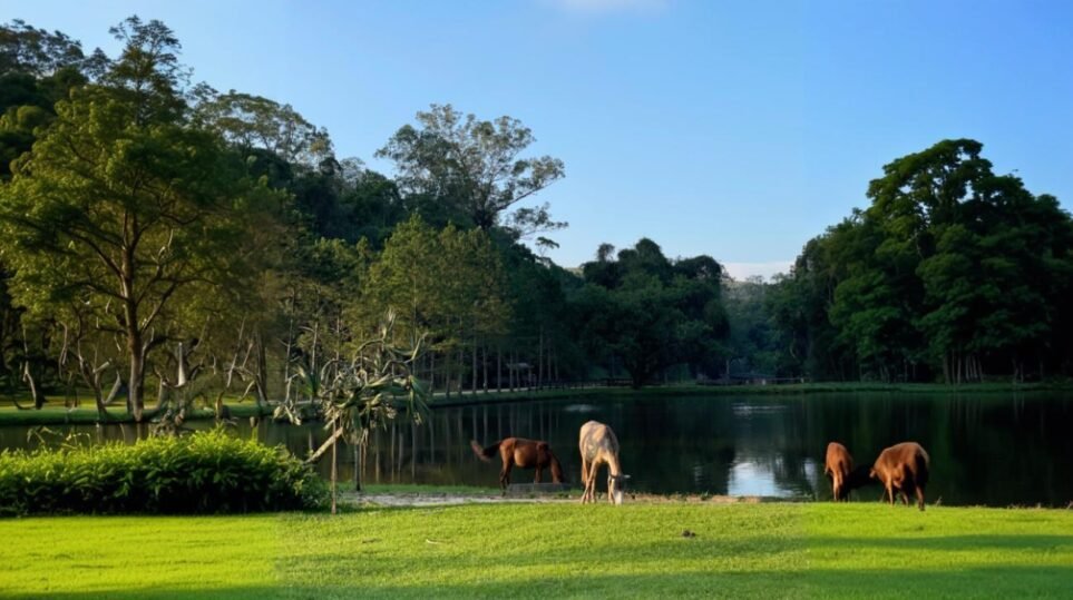 Lazer em hotel fazenda